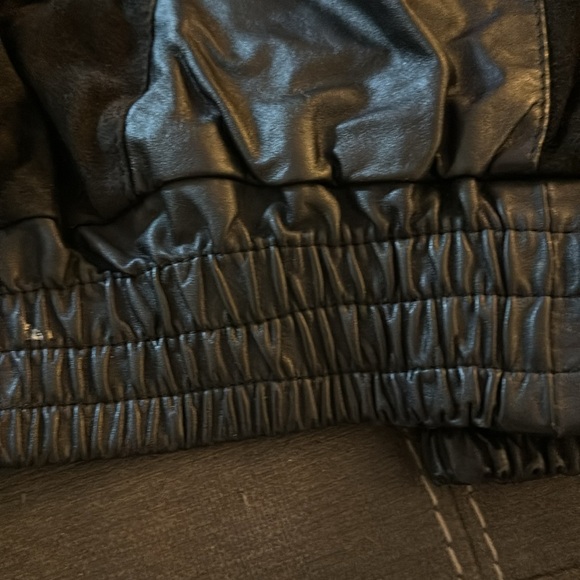 Vintage 80’s leather and suede French leather Le Fauve jacket. Size 54. - Picture 6 of 6